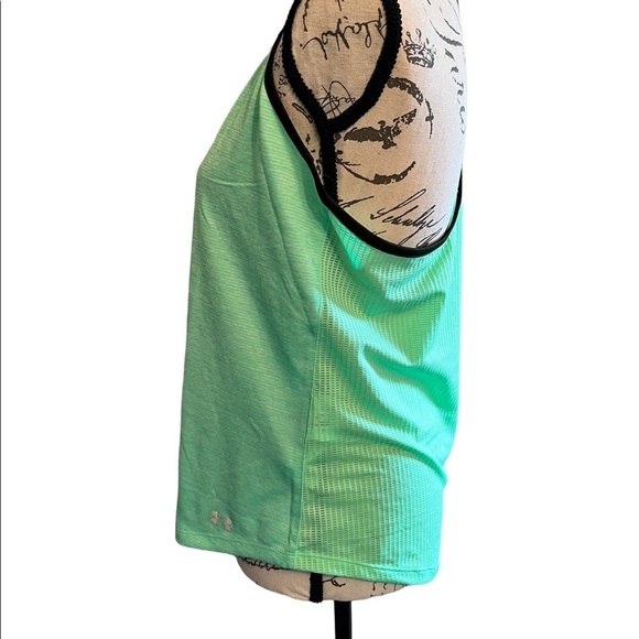 Under Armor heatgear tank top size L Green - Picture 4 of 5